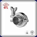 Sanitary Stainless Steel Fittings Clamp Connector with Pipe Clamp Price